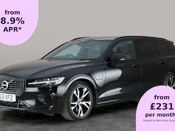 Black Used 2021 Volvo V60 R-Design Estate | £15,522 (A bit pricey)