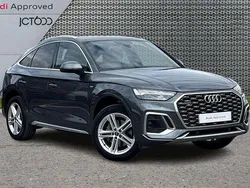 Grey Used 2022 Audi Q5 Sportback S-Line SUV | £29,261 (Good price)