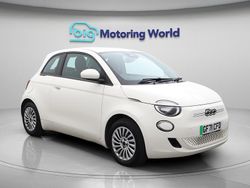 White Used 2021 Fiat 500e Action Hatchback | £8,200 (Fair price)
