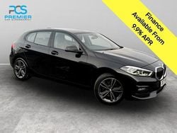 Black sapphire metallic paint Used 2021 BMW 118 Sport Line Hatchback | £12,595 (Good price)