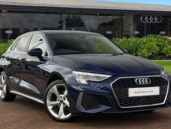 Blue Used 2023 Audi A3 S-Line Hatchback | £20,490 (Fair price)