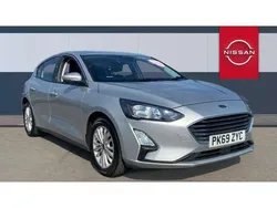 Silver Used 2019 Ford Focus Titanium Hatchback | £11,979 (Fair price)