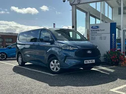 Blue Used 2024 Ford Transit Custom Limited Cabriolet | £32,995 (Fair price)