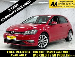 Red Used 2018 VW Golf VII GT Hatchback | £13,795 (Fair price)