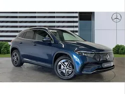 Blue Used 2022 Mercedes EQA350 AMG line SUV | £24,790 (Fair price)