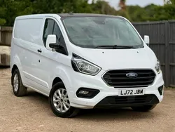 White Used 2023 Ford Transit Custom Limited Van | £11,995