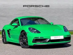 Green Used 2020 Porsche Cayman Coupe | £61,950 (Fair price)