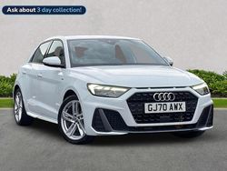 White Used 2020 Audi A1 S-Line Hatchback | £18,271 (Fair price)