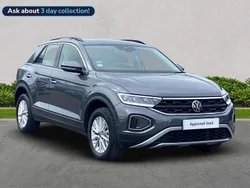 Grey Used 2022 VW T-Roc Life SUV | £21,799 (Fair price)