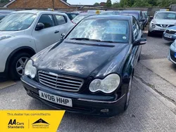 Black Used 2006 Mercedes C320 Avantgarde Sedan | £1,295