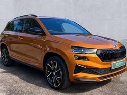 Phoenix orange metallic Used 2023 Skoda Karoq SportLine SUV | £27,770 (Fair price)