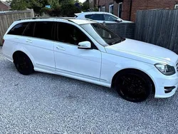 White Used 2013 Mercedes C250 AMG Estate | £5,300 (Super price)