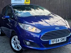 Blue Used 2015 Ford Fiesta Zetec Hatchback | £3,495 (Good price)