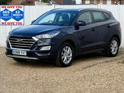 Blue Used 2018 Hyundai Tucson SE SUV | £15,999 (Fair price)