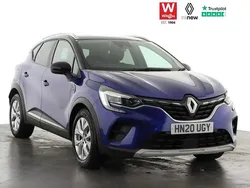 Blue/black Used 2020 Renault Captur Iconic SUV | £10,049 (Fair price)