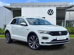 White Used 2019 VW T-Roc R-line SUV | £15,743 (Good price)