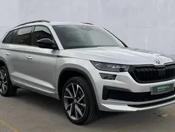 Brill silver Used 2022 Skoda Kodiaq SportLine SUV | £28,810 (Fair price)