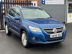 Blue Used 2008 VW Tiguan Sportline SUV | £2,249 (Super price)