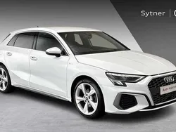White Used 2022 Audi A3 S-Line Hatchback | £21,000 (A bit pricey)
