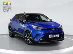 Blue Used 2018 Toyota C-HR SUV | £15,499 (Fair price)