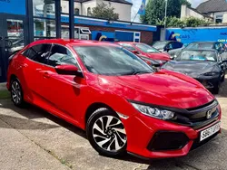 Red Used 2017 Honda Civic SE Hatchback | £11,480 (Fair price)