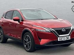 Red Used 2022 Nissan Qashqai Tekna SUV | £23,782 (Fair price)