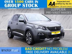 Grey Used 2019 Peugeot 3008 Allure SUV | £12,495 (Fair price)