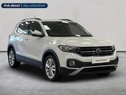 White Used 2022 VW T-Cross SE SUV | £16,343 (Fair price)