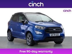 Blue Used 2020 Ford Ecosport ST-Line SUV | £11,499 (Fair price)