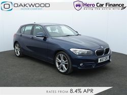 Blue Used 2017 BMW 116 Sport Line Hatchback | £9,230 (A bit pricey)