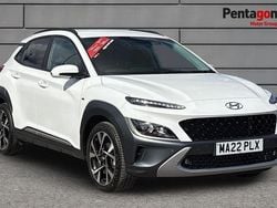 White Used 2022 Hyundai Kona Premium SUV | £14,750 (Fair price)