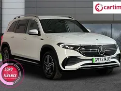 White Used 2023 Mercedes EQB300 AMG line SUV | £24,990 (Good price)