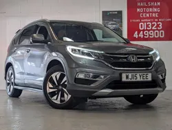 Polished metal Used 2015 Honda CR-V EX SUV | £6,995 (Fair price)