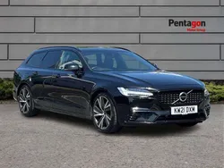 Black Used 2021 Volvo V90 R-Design Estate | £22,825 (Fair price)