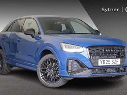 Blue Used 2025 Audi Q2 Black Edition SUV | £30,000