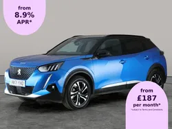 Blue Used 2021 Peugeot e-2008 GTi SUV | £13,558 (Fair price)