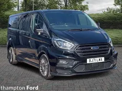 Black Used 2021 Ford Transit Custom Limited Van | £26,495