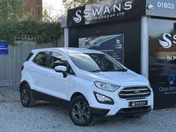 White Used 2019 Ford Ecosport Zetec SUV | £7,295 (Fair price)