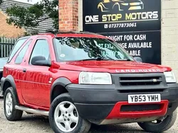 Red Used 2003 Land Rover Freelander SUV | £995 (Good price)