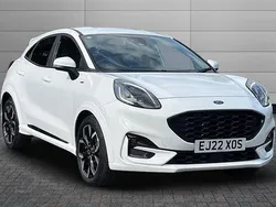 Frozen white Used 2022 Ford Puma ST-Line X Hatchback | £17,150 (Fair price)