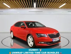 Red Used 2016 Skoda Superb SE L Executive Hatchback | £11,849 (Fair price)