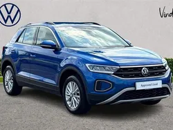 Blue Used 2022 VW T-Roc Life SUV | £19,600 (Fair price)