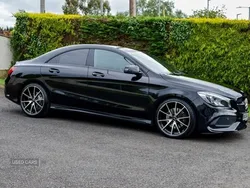 Black Used 2018 Mercedes CLA220 AMG line Sedan | £15,945 (Fair price)