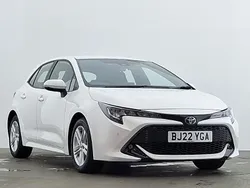 White Used 2022 Toyota Corolla Hatchback | £14,698 (Fair price)