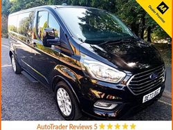 Black Used 2023 Ford Tourneo Custom Titanium Van | £36,990