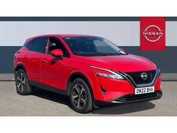 Red Used 2022 Nissan Qashqai N-Connecta SUV | £18,979 (Good price)