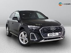Black Used 2021 Audi Q5 S-Line SUV | £27,475 (Fair price)