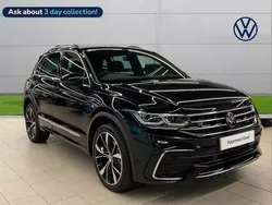 Black Used 2024 VW Tiguan R-line SUV | £32,899 (Fair price)