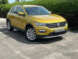 Yellow Used 2019 VW T-Roc SE SUV | £13,950 (Good price)
