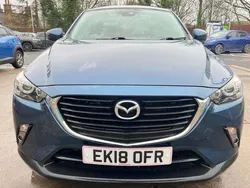 Blue Used 2017 Mazda CX-3 SUV | £8,250 (Fair price)